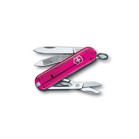 Coltello multiuso Victorinox CLASSIC SD ROSA TRANSLUCENT