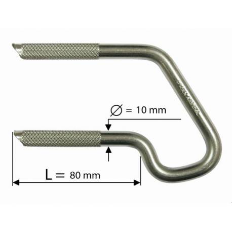 Ancoraggio inox Raumer FORK 80 "LINEA MARINA"