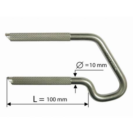 Ancoraggio inox Raumer FORK 100 "LINEA MARINA"