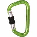 Moschettone verde alluminio Kratos safety FA5010522