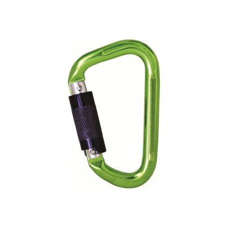 Moschettone assimetrico verde Kratos safety FA5021722