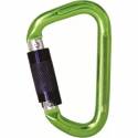 Moschettone assimetrico verde Kratos safety FA5021722