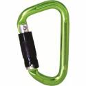 Moschettone tripla azione verde Kratos safety  FA5030422