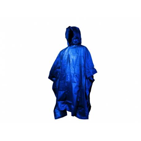 Poncho Virginia PVC BLU