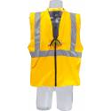 Imbracatura con gilet alta visibilità Skylotec ARG 2 W GIALLO