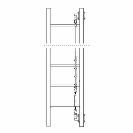 Kit verticale laterale su scale CT VERTICAL LINE SIDE LADDER