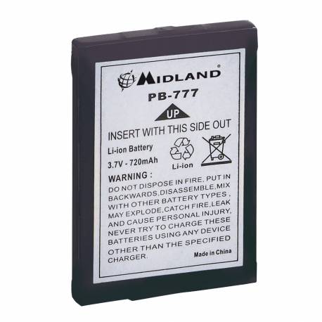 Batteria ricaricabili Midland PB-777