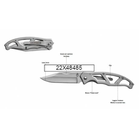 Coltello chiudibile Gerber PARAFRAME