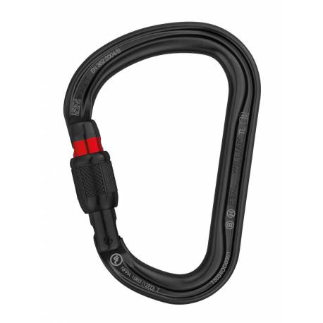 Moschettone carico pesante Petzl WILLIAM NERO