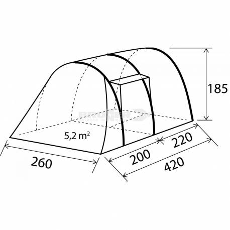 Tenda campeggio Brunner ALEGRA 4