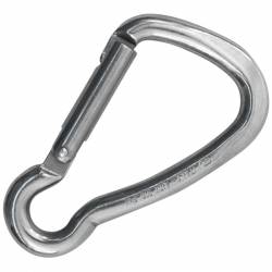 Moschettone a pera Kong HARNESS acciaio inox