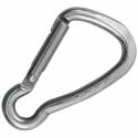 HARNESS acciaio inox Moschettone a pera