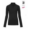 230 COMPETITION ZIP NECK W Maglia mezza zip donna