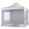 LATERALE Bianco per Gazebo 3 mt. c/finestra serie PIRAMIDE