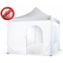 PIRAMIDE 4x4 IGNIFUGO M2 Tetto Bianco per Gazebo