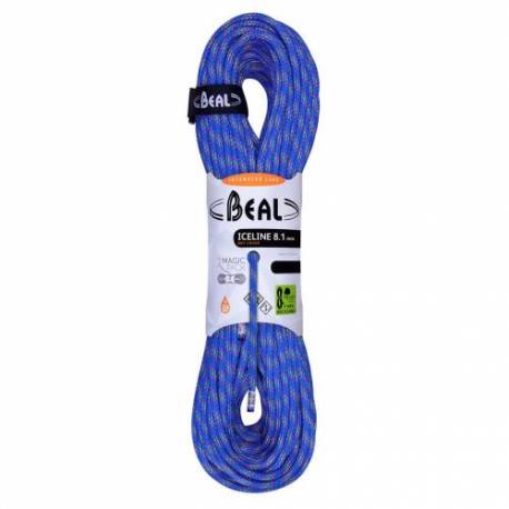 ICE LINE UNICORE GOLDEN DRY 8,1 mm - Mezza corda  arrampicata