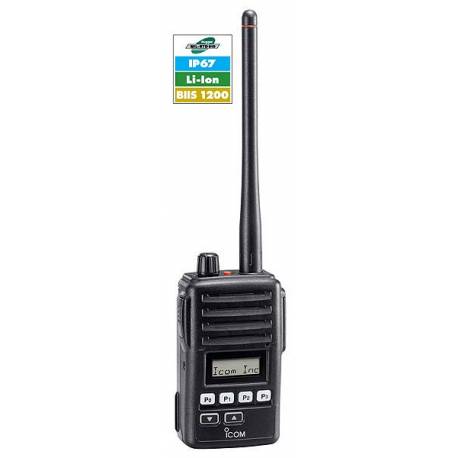 Miniricetrasmettitore PMR in VHF waterproof IPX7 Icom IC-F51 #32