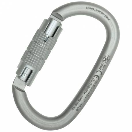 Moschettone parallelo Kong OVALONE TWIST LOCK