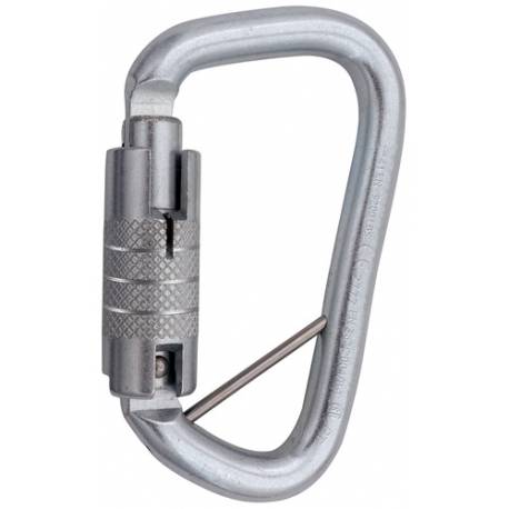 D PLUS 3LOCK PIN - Moschettone in acciaio ad alta resistenza