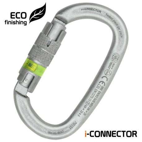 I-OVALONE ALU TWIST LOCK connettore con microchip NFC