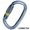 I-OVALONE ALU TWIST LOCK connettore con microchip NFC