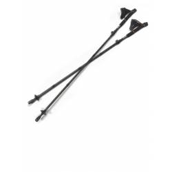 Running poles carbon adjust bastoni da corsa