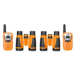 LabZZ WTT10 Set con walkie-talkie e binocolo