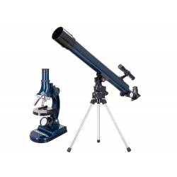 Discovery Scope 2 con libro set telescopio e microscopio