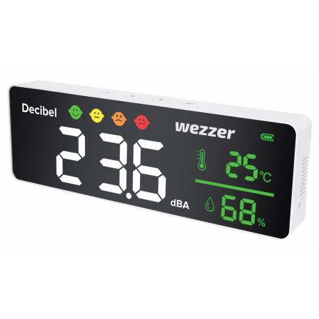 Wezzer Teo TH70 Termoigrometro con fonometro