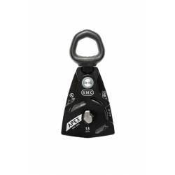 Apex 1.5" Swivel Pulley - Black carrucola