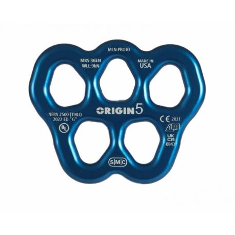 Origin 5 Rigging Plate moltiplicatore di ancoraggio