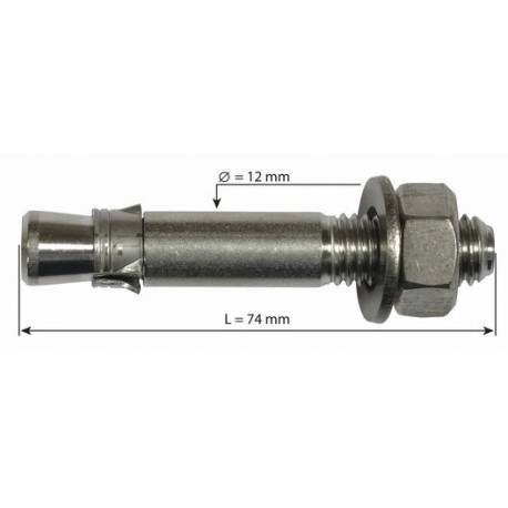 Chiper Raumer HANG FIX M12C INOX