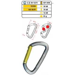 Moschettone asimmetrico Kong GUIDE STRAIGHT GATE