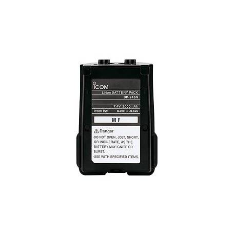 Pacco batterie ricaricabile agli Ioni di Litio Icom BP-245N