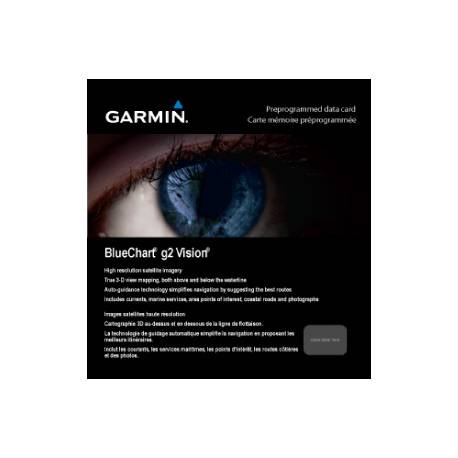 Micro SD/SD g2 Vision Garmin LIGURIAN SEA CORSICA SARDINIA VEU45