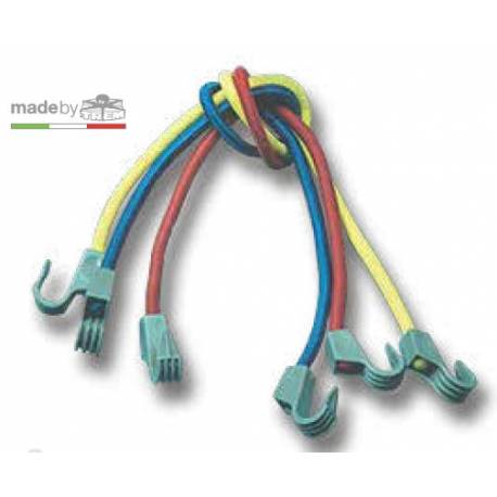 Corda elastica milleusi Trem CON GANCI IN NYLON