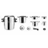 Set popote acciaio inox Brunner ACADEMY 8+1